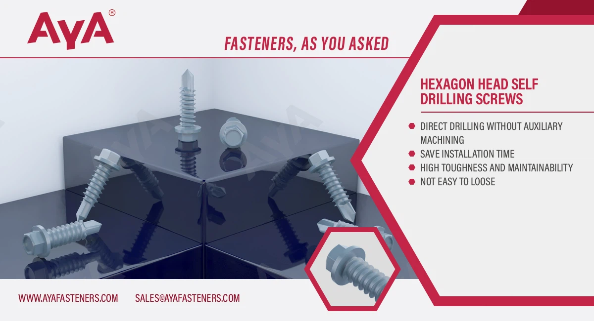 product-1-1 Hexagon Head Self Drilling Screws-advantages
