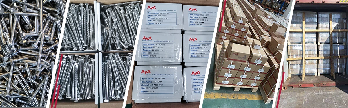 product-1-1 Hexagon Head Self Drilling Screws-package