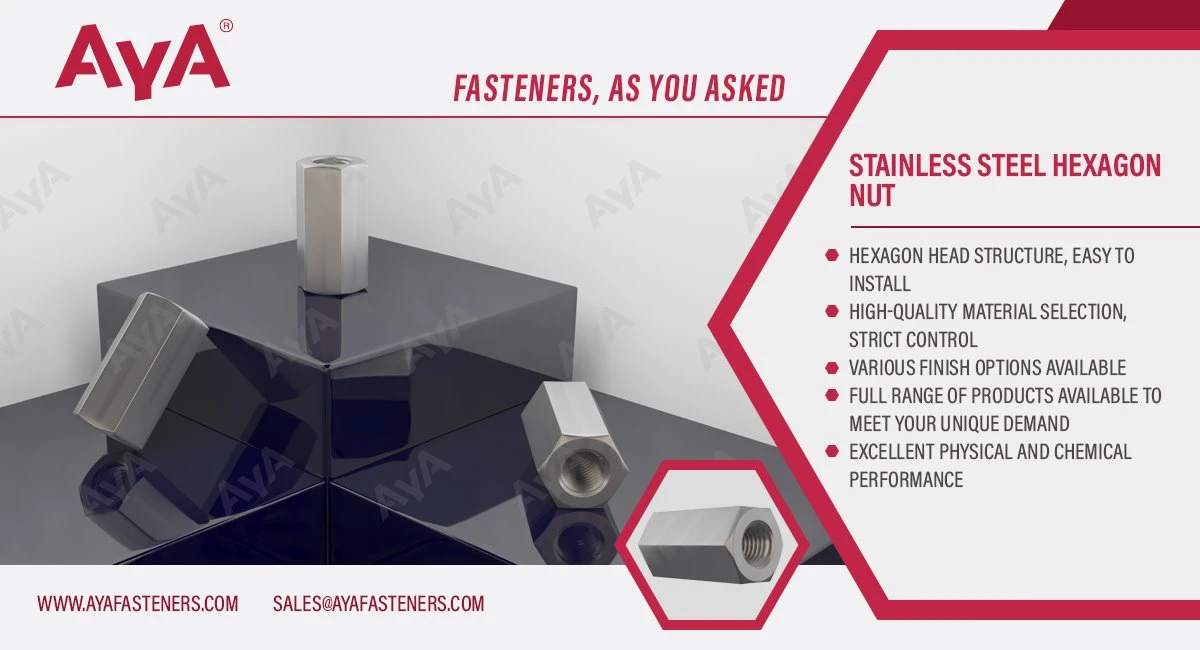 Stainless Steel Hexagon Nut-DIN 6334-advanatage