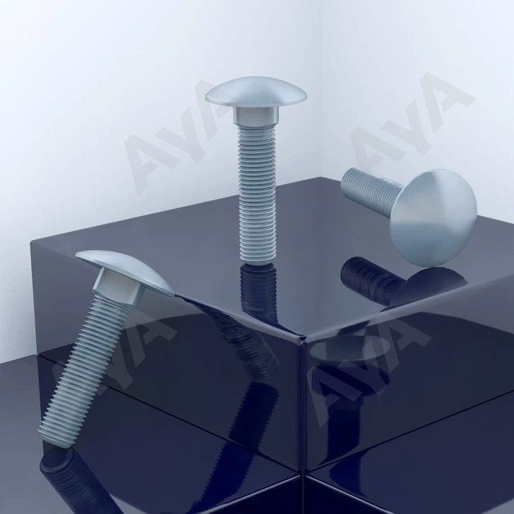 Mushroom Head Square Neck Bolts-AYA FASTENERS