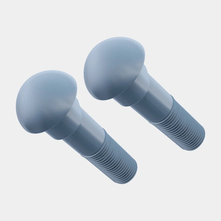 Button Head Oval Neck Track Bolt