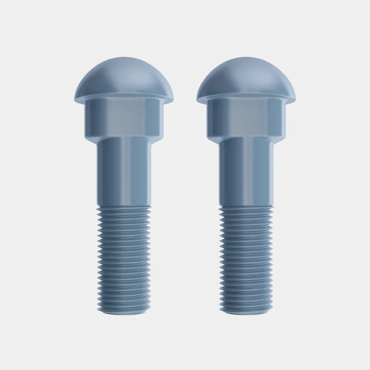 Button Head Oval Neck Track Bolt