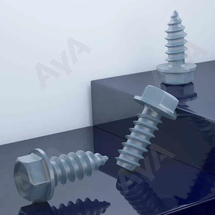 Hex Washer Head Sheet Metal Screws