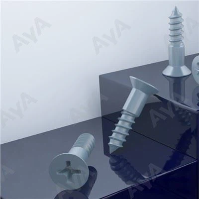 Flat Head Phillips Wood Screw