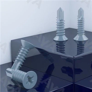 Flat Head Tek Screws