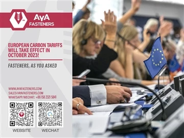 European Carbon Tariffs Will Take Effect In October 2023! The Fastener Indust...