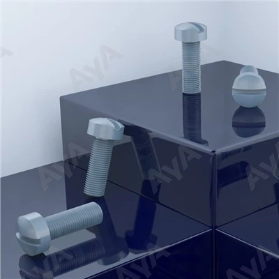 Slotted Fillister Head Machine Screw