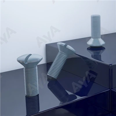 Slotted Oval Head Screws